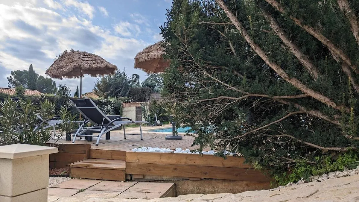 Studio Cosy Neuf Calme -Parking Terrasse Privee Piscine 5Mn Gare Tgv Aix Et Za Aix La Duranne 15 Mn Aeroport Marseille Cabries